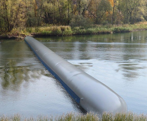 Водоналивные дамбы в Курске